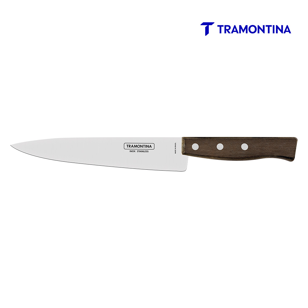 FACA TRAMONTINA PEIXEIRA TRADICIONAL 3CV  8” ENCARTELADO