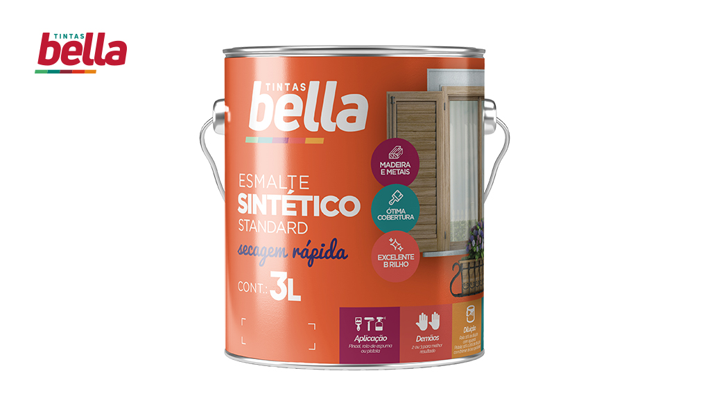 ZARCAO BELLA 3,6L - VERMELHO OXIDO