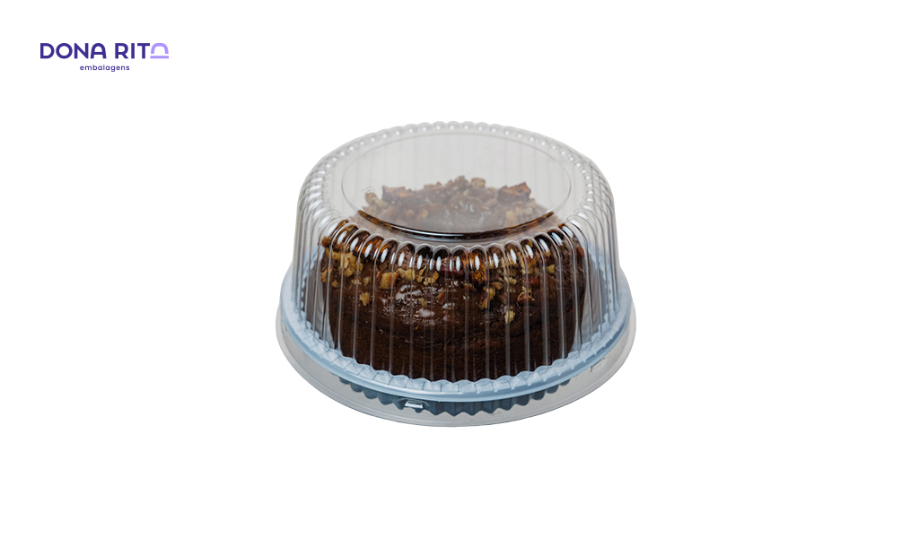 EMBALAGEM DONARITA D35RA P/BOLO ALTA 0,5KG BASE BRANCA C/100 UNIDADES