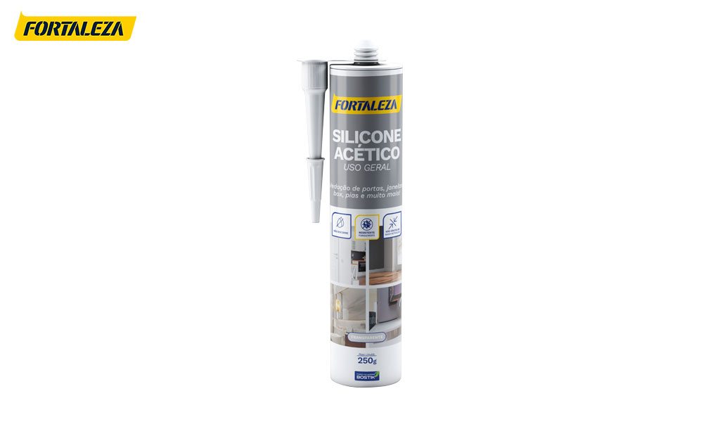 SILICONE FORTALEZA  ACET U.GERAL 250G INC