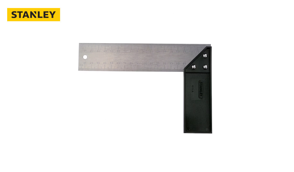 ESQUADRO STANLEY CABO PLASTICO 10” 25CM