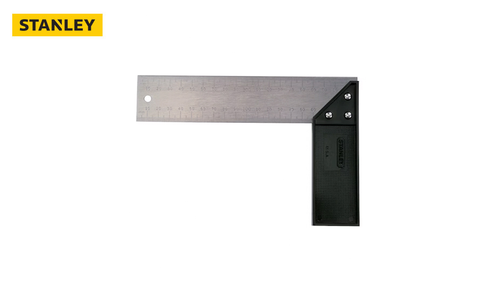 ESQUADRO STANLEY CABO PLASTICO 8” 20CM