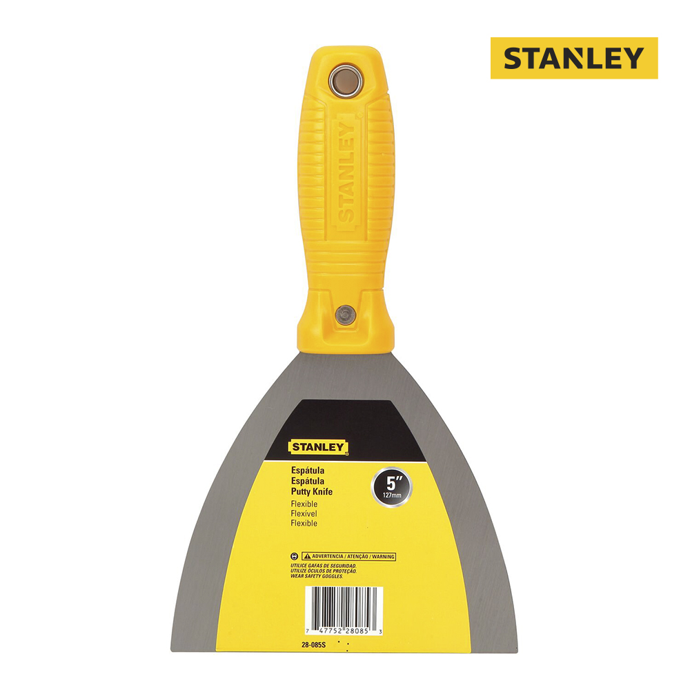 ESPÁTULA STANLEY DE ACO C/ CABO PLÁSTICO 12CM