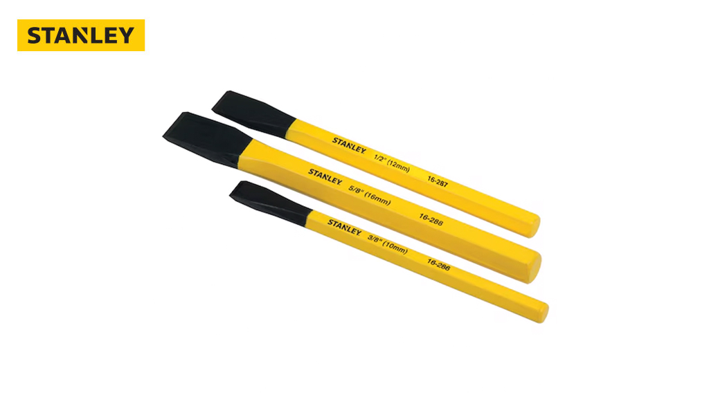 JOGO DE TALHADEIRA STANLEY ACO SEXTAVADA C/03 PEÇAS