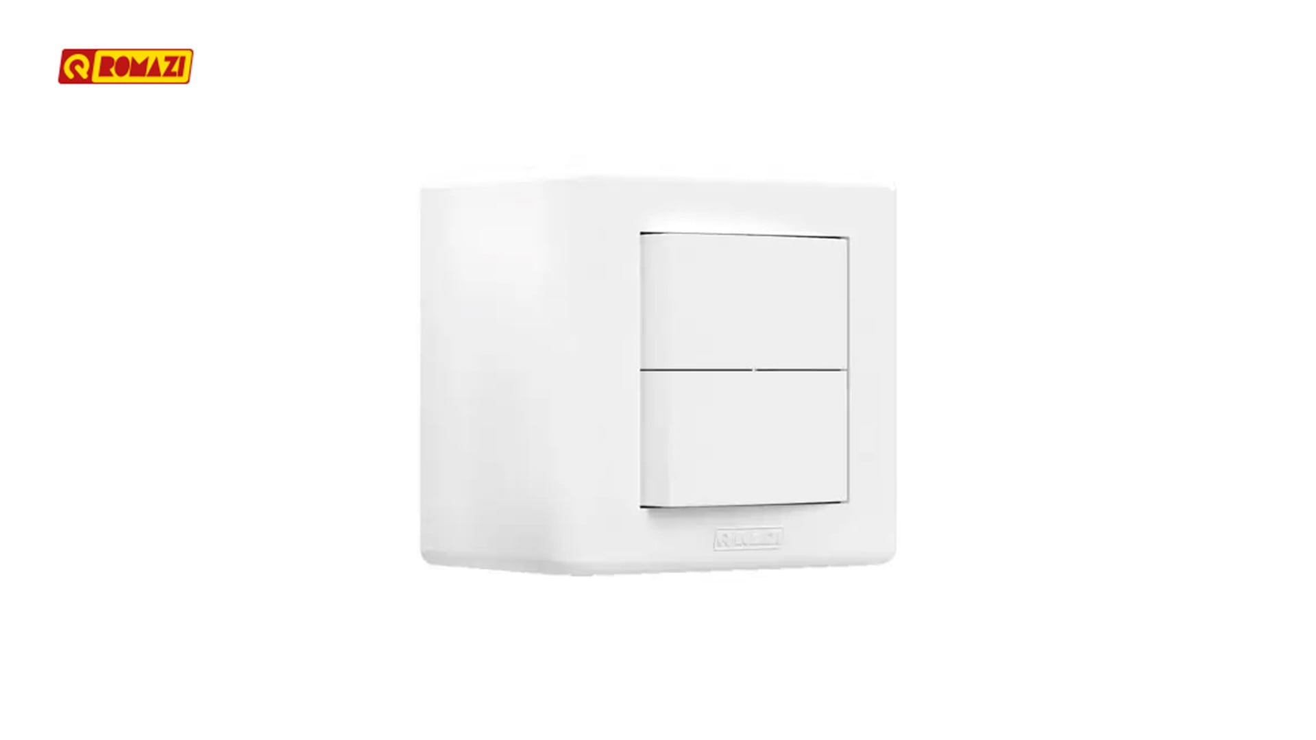ROMAZI JERIPLUS 2 INTERRUPTOR SIMPLES SOBREPOR 10A BRANCO