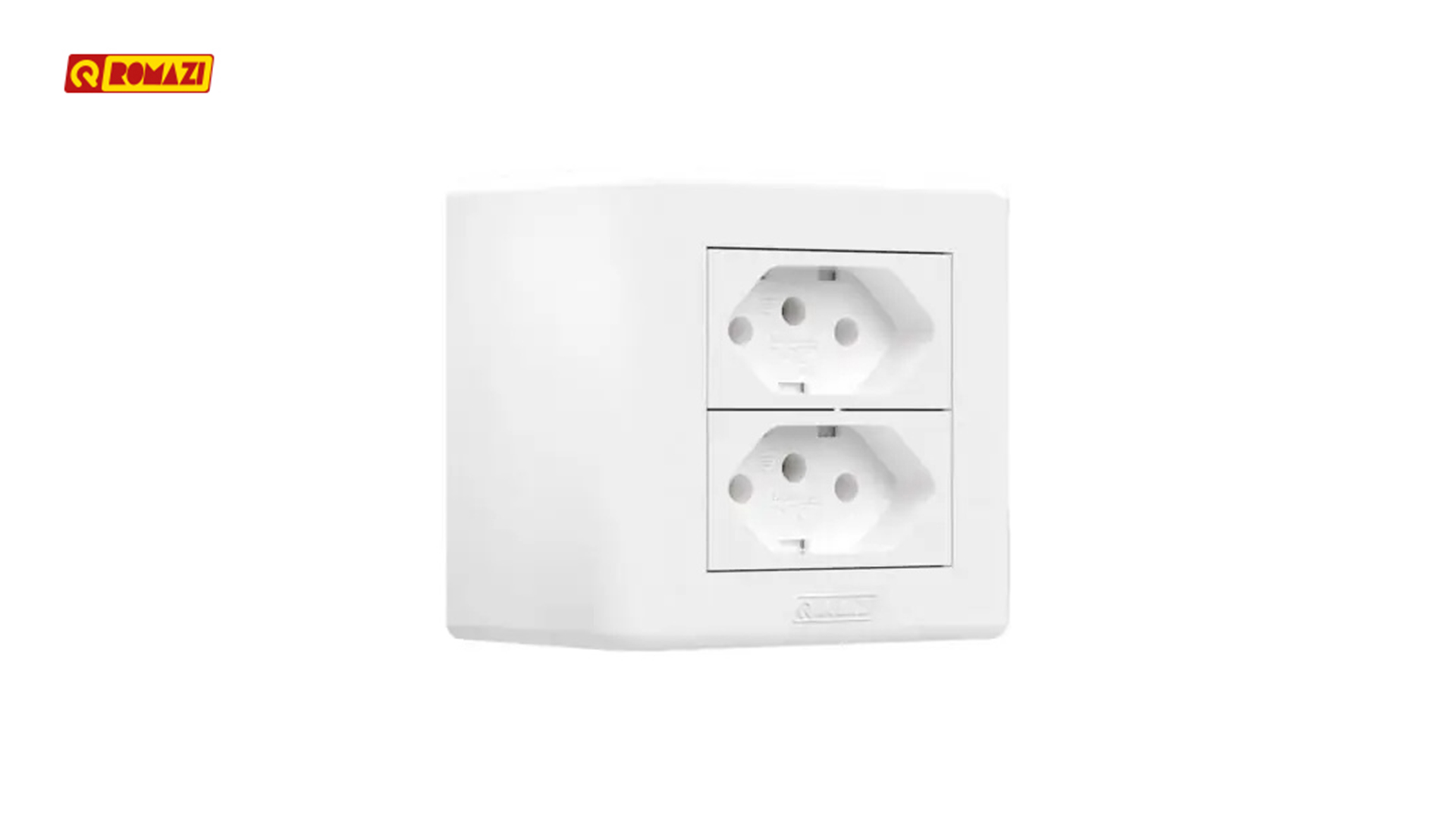 ROMAZI JERIPLUS 2 TOMADAS SOBREPOR 2P+T 10A BRANCO
