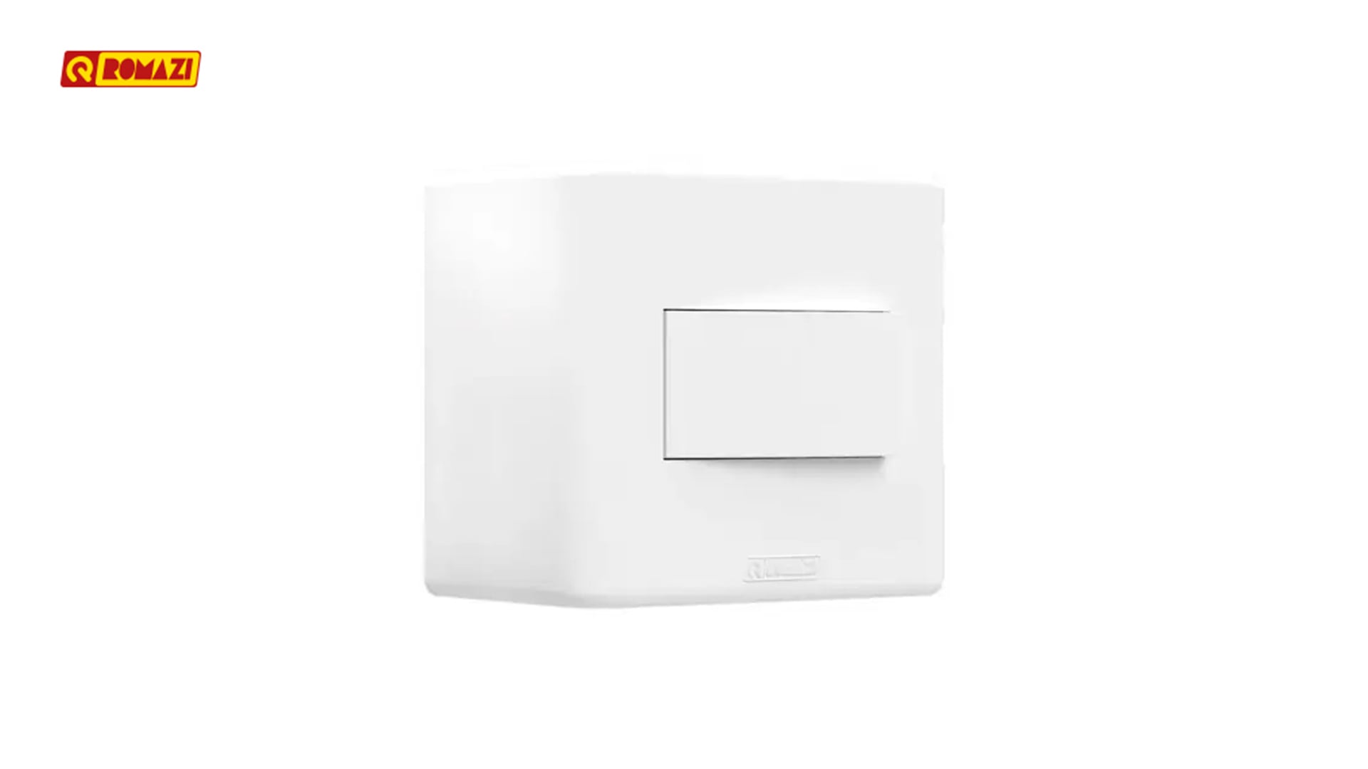 ROMAZI JERIPLUS 1 INTERRUPTOR SIMPLES SOBREPOR 10A BRANCO