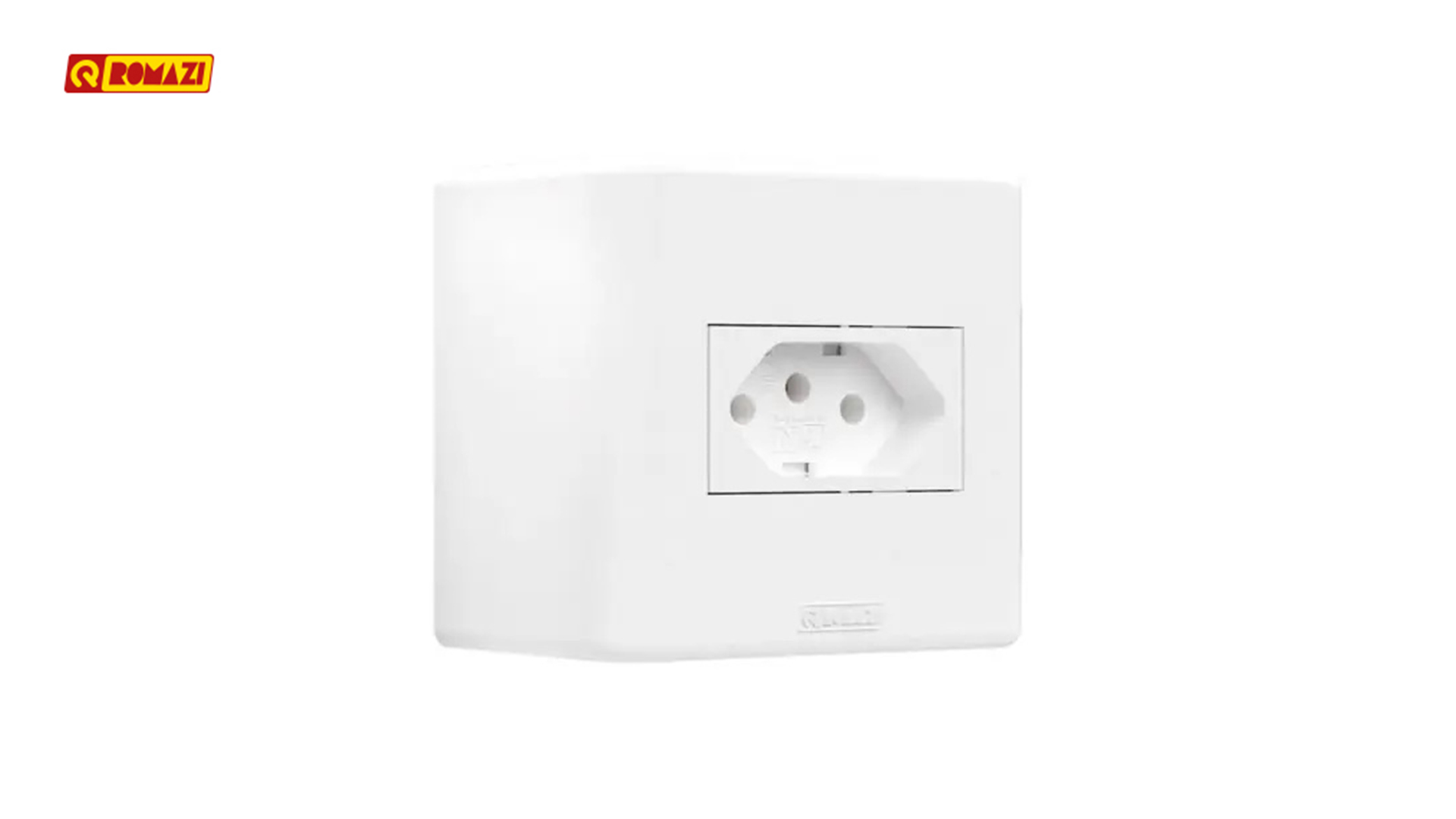 ROMAZI JERIPLUS 1 TOMADAS SOBREPOR 2P+T 10A BRANCO