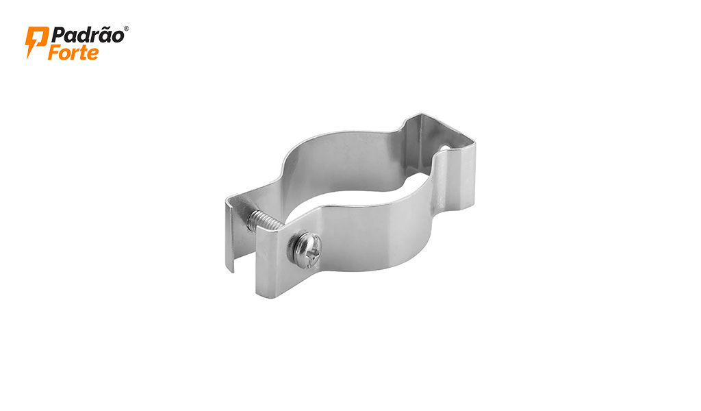 ABRAÇADEIRA P. FORTE TIPO D” 1.1/4” C/PARAFUSO