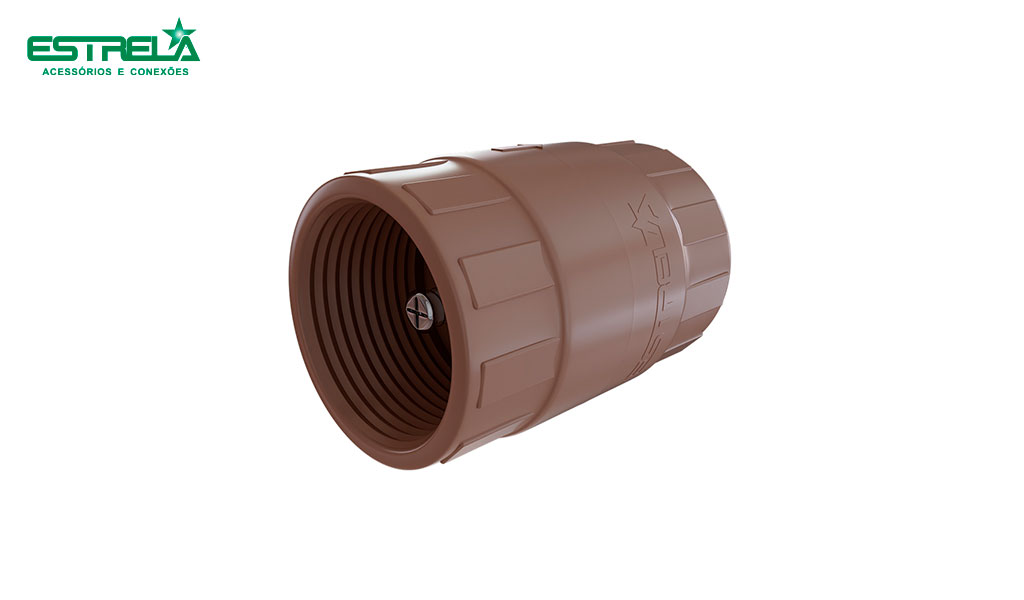 VALVULA ESTRELA DE RETENCAO ROSCÁVEL - 3/4” MARROM