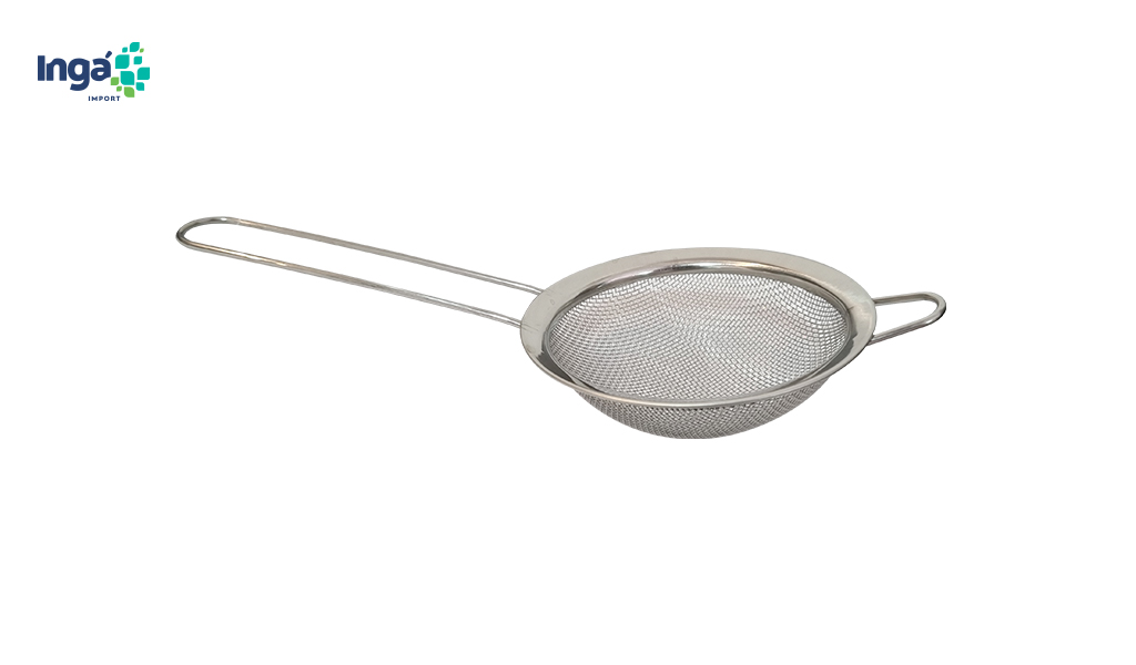 PENEIRA INGA REDONDA INOX 10X24CM