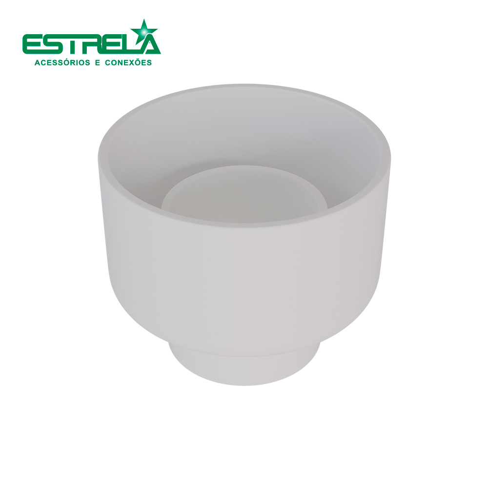 BOLSA ESTRELA DE LIGACAO P/VASO SANITARIO 4” 100MM - PRETA