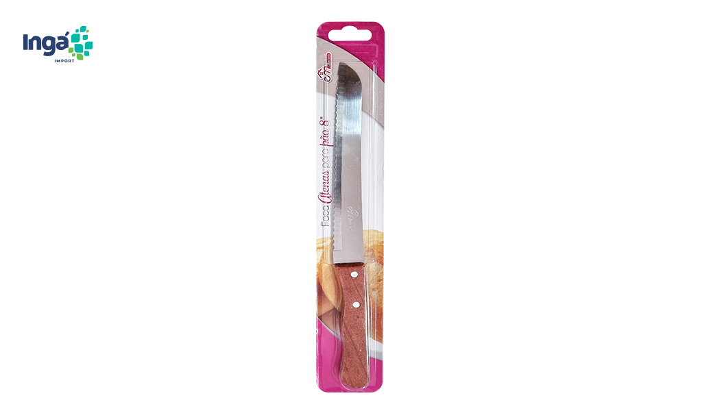 FACA INGA P/PAO ATENAS INOX  8”