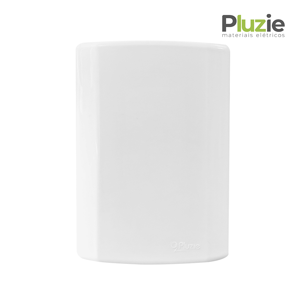 PLUZIE MODULAR PLACA CEGA 4X2” BRANCA