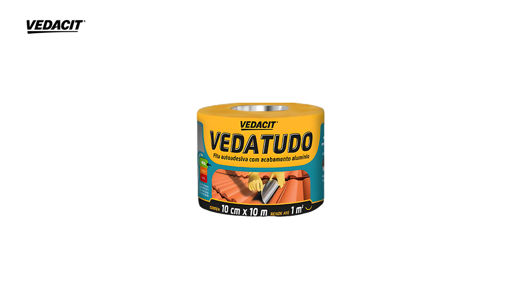 FITA VEDATUDO VEDACIT 10CMX10M