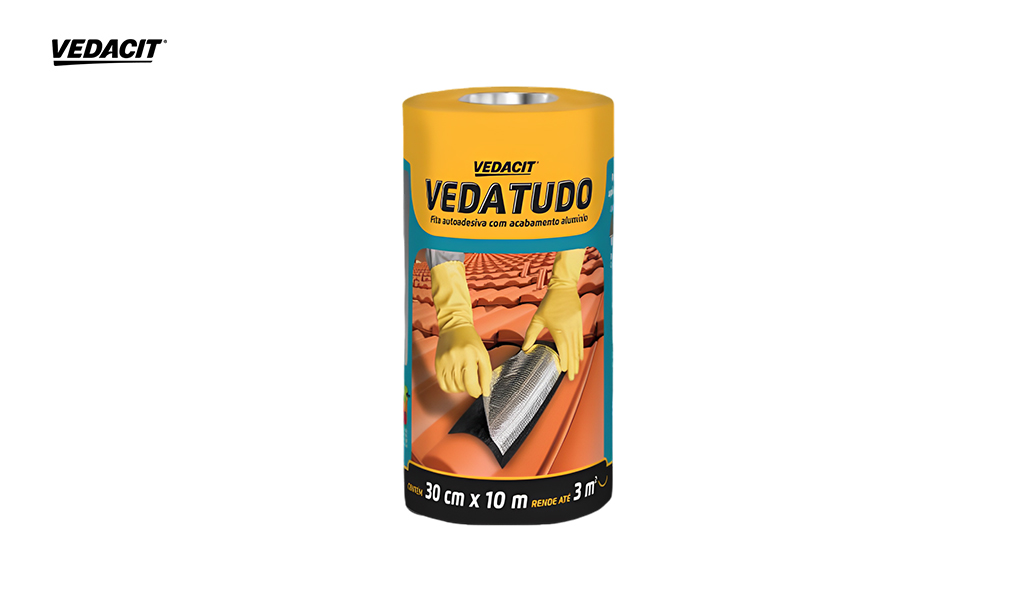 FITA VEDATUDO VEDACIT 30CMX10M