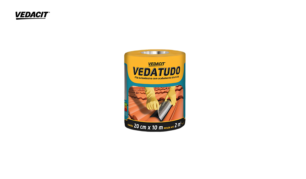 FITA VEDATUDO VEDACIT 20CMX10M