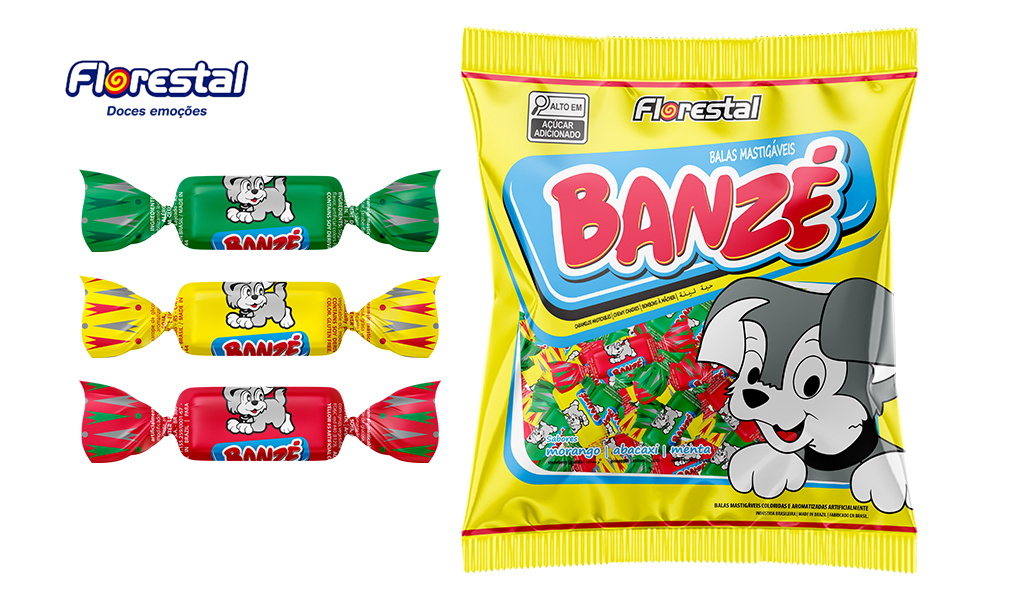 BALA FLORESTAL MASTIGAVEL BANZE SORTIDA 500G