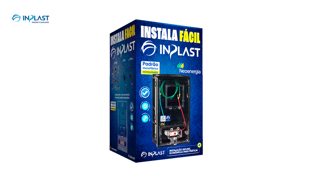 KIT INPLAST PADRÃO INSTALA FÁCIL MONOFÁSICA NEOENERGIA