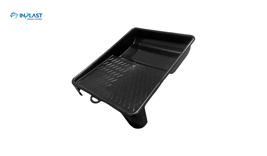 BANDEJA INPLAST P/PINTURA 39X29CM - PRETA