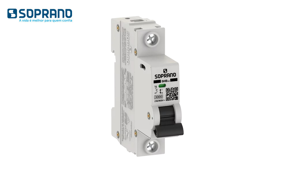 DISJUNTOR SOPRANO  UNIPOLAR GIII 20A BRANCO