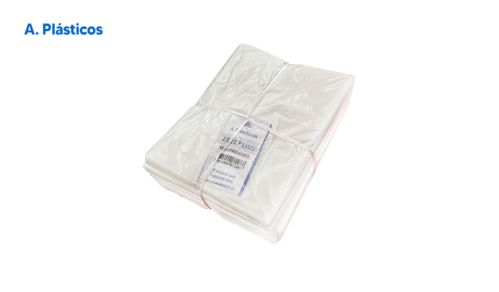 SACO APLASTICOS DOGAO 25X17CM LISO - COM 1000 UNIDADES