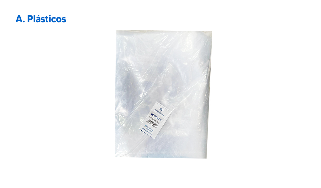 SACO APLASTICOS  P/CESTA BASICA 40X60CM VIRGEM C/1000 TRANSPARENTE