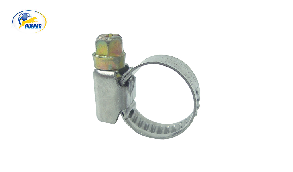 ABRACADEIRA GUEPAR P/MANGUEIRA GALVANIZADA  9MM 4.1/4X5.1/2”