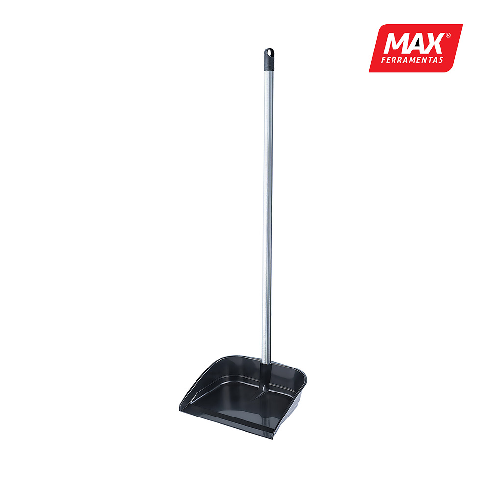 PA MAX P/LIXO PLASTICO ROBUSTA C/CABO MADEIRA.