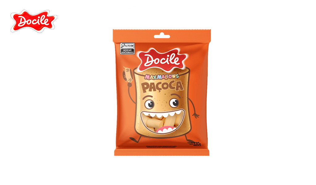 MAXMALLOWS DOCILE PAÇOCA 220G