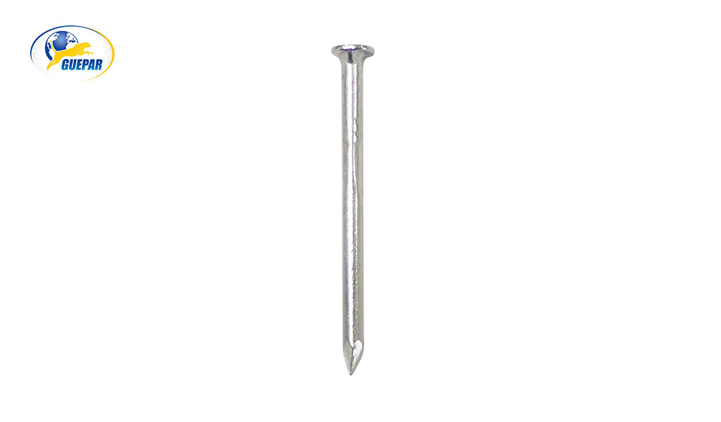PREGO GUEPAR ACO TEMP/NIQ C/CABEÇA 15X15 C/100 UNIDADES