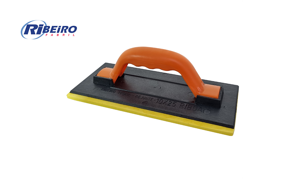 DESEMPENADEIRA RIBEIRO PVC PARA REJUNTE BORRACHA 10X25CM PR