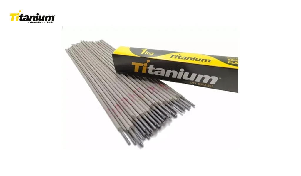 ELETRODO TITANIUM 6013 3,25MM (1KG) CINZA