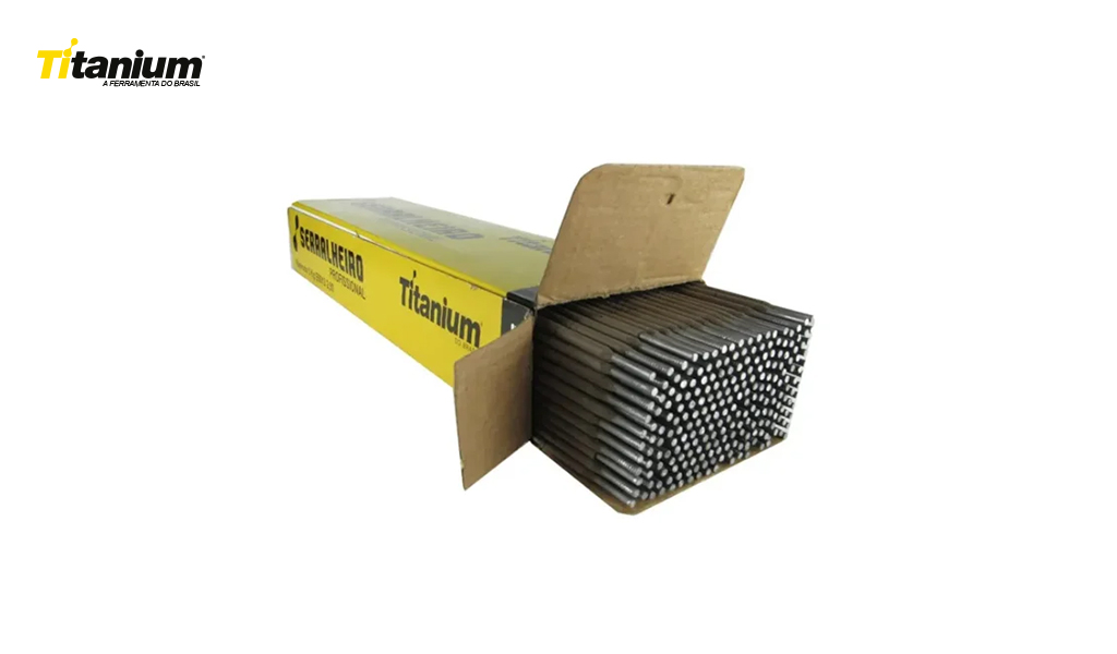 ELETRODO TITANIUM 6013 2,50MM (1KG) CINZA