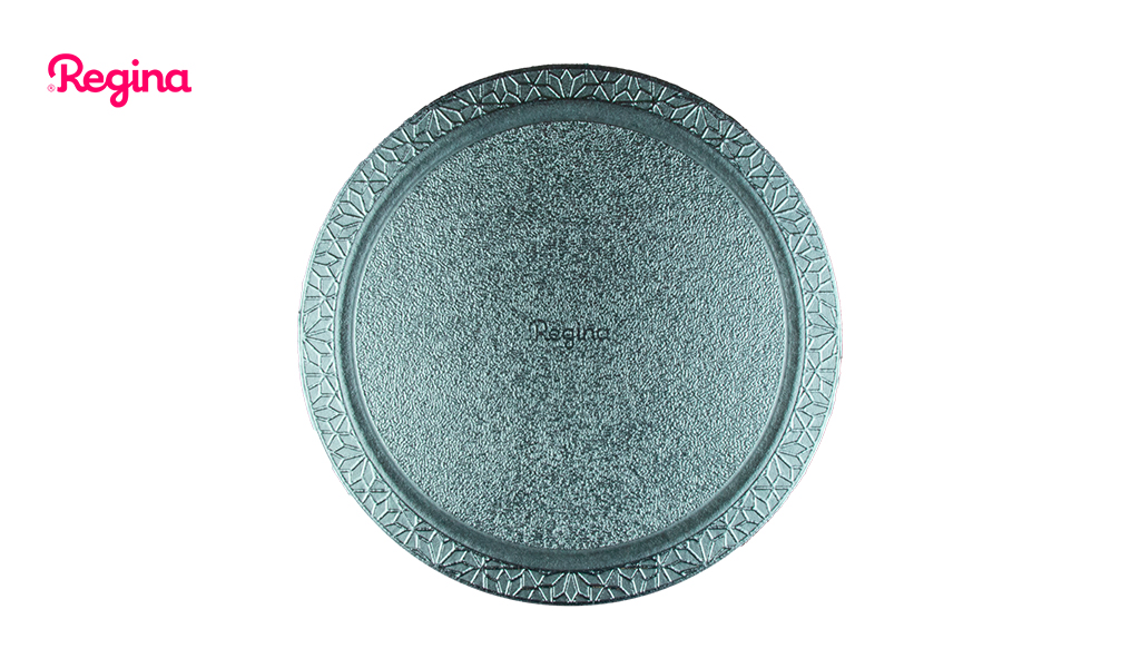 CAKEBOARD REGINA REDONDO PRATA 28CM