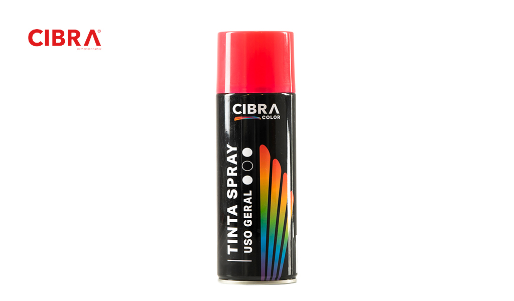 SPRAY CIBRA USO GERAL 400ML/250G ROSA