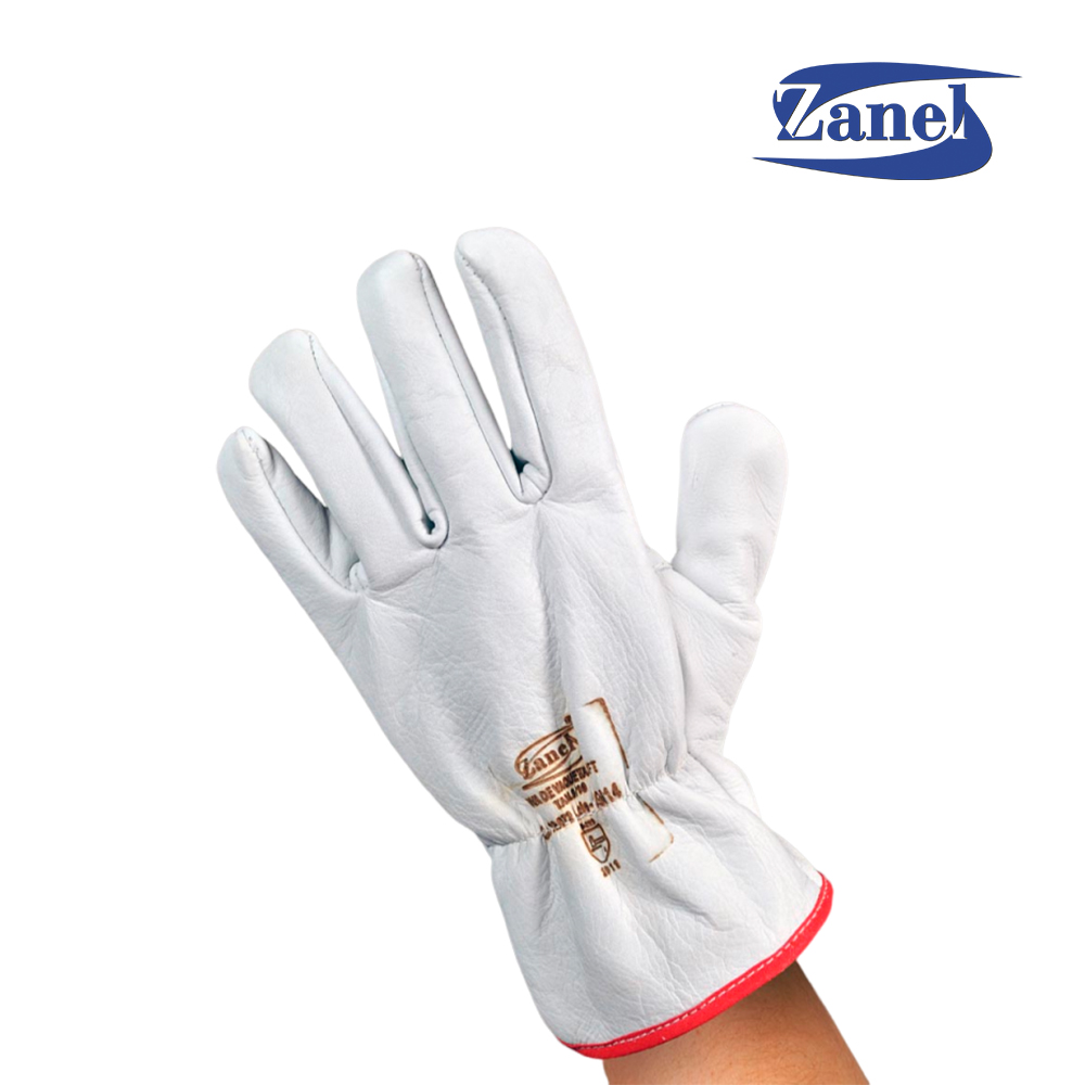 LUVA ZANEL VAQUETA REFORCADA NA PALMA E NO DORSO