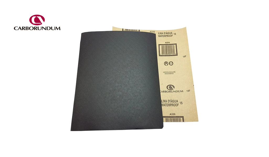LIXA CARBORUNDUM D AGUA CAR15 P0600 - PACOTE C/50