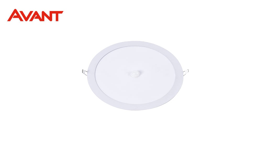 LUMINARIA AVANT LED LINHA POP SENSOR 18W EMBUTIR REDONDO BRANCO - 6500K LUZ BRANCA