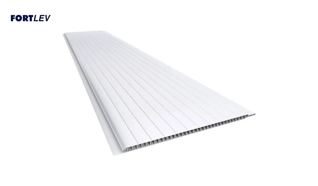 FORRO FORTLEV MODELO FRISADO 200X7MM 12M² BRANCO 4 METROS - PACOTE C/15 LAMINAS