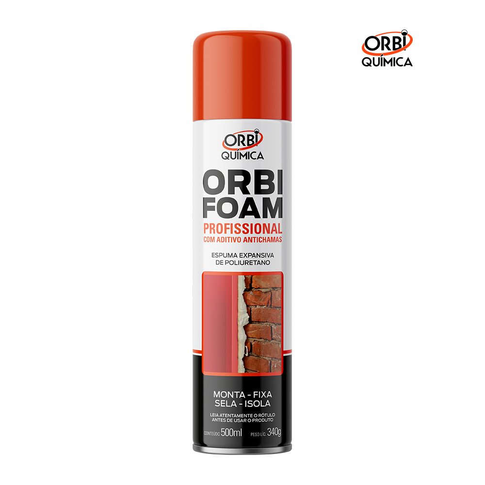 ESPUMA EXPANSIVA ORBIFOAM PROFISSIONAL 500ML