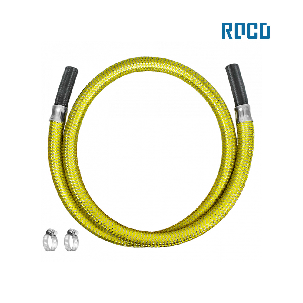 MANGUEIRA ROCO P/GAS ( LIGACAO FLEXIVEL ) 3/8”TMX3/8”TM 1,25 METRO