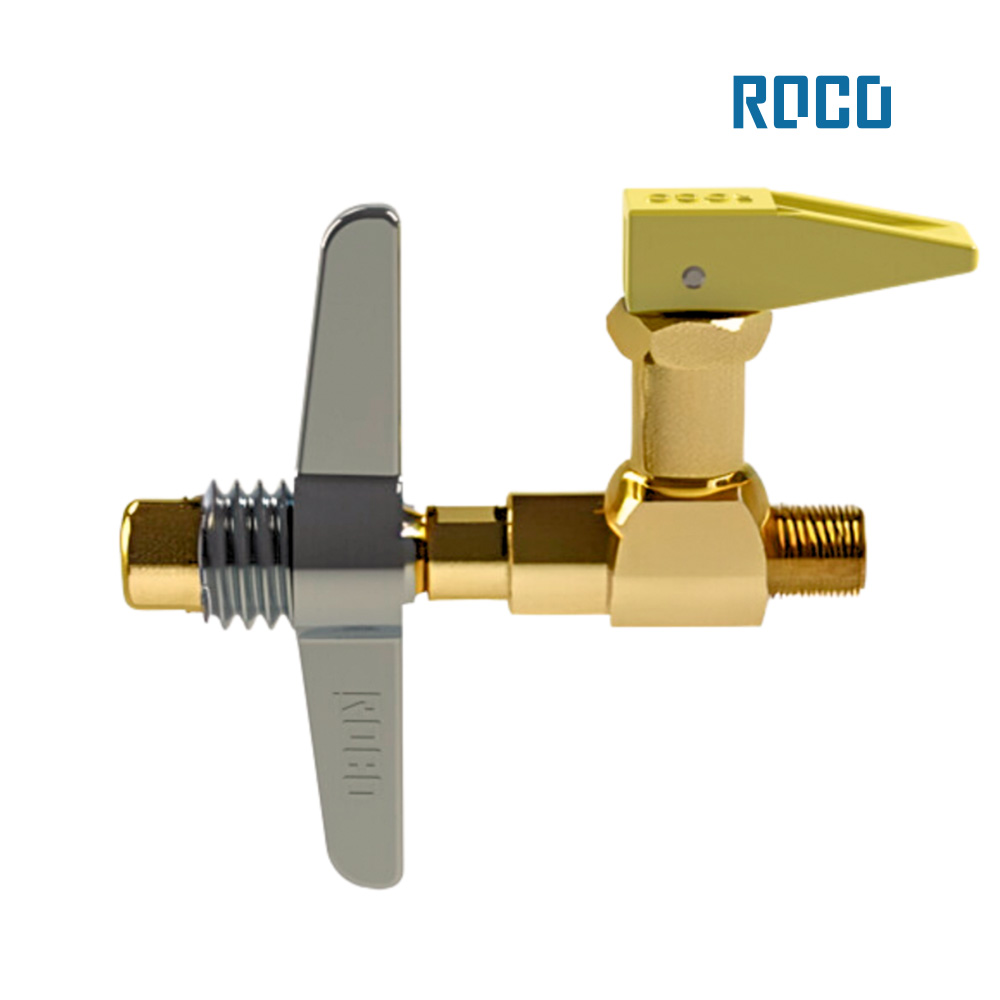 NIPLE BORBOLETA REGISTRO ROCO CORTA FOGO 5/8”UNC X 1/8”NPT(M)  PRESSAO 7,0