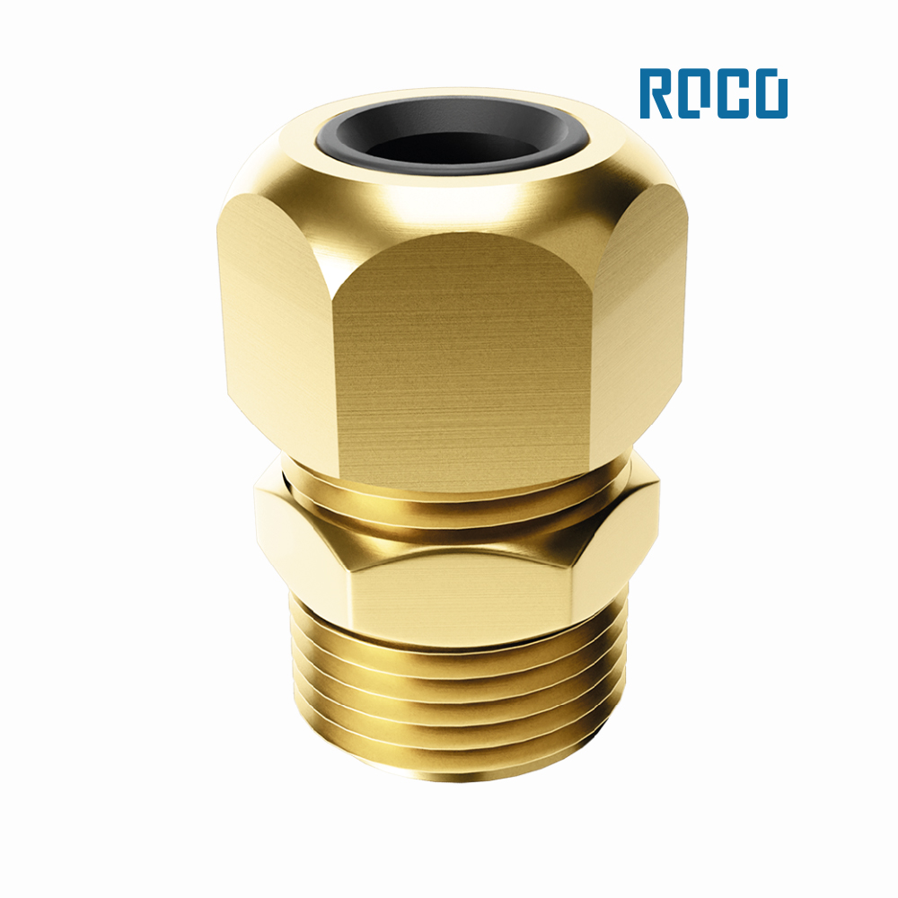 ADAPTADOR ROCO P/GAS APERTO RAPIDO 1/2”BSP(M) X 3/8”TM