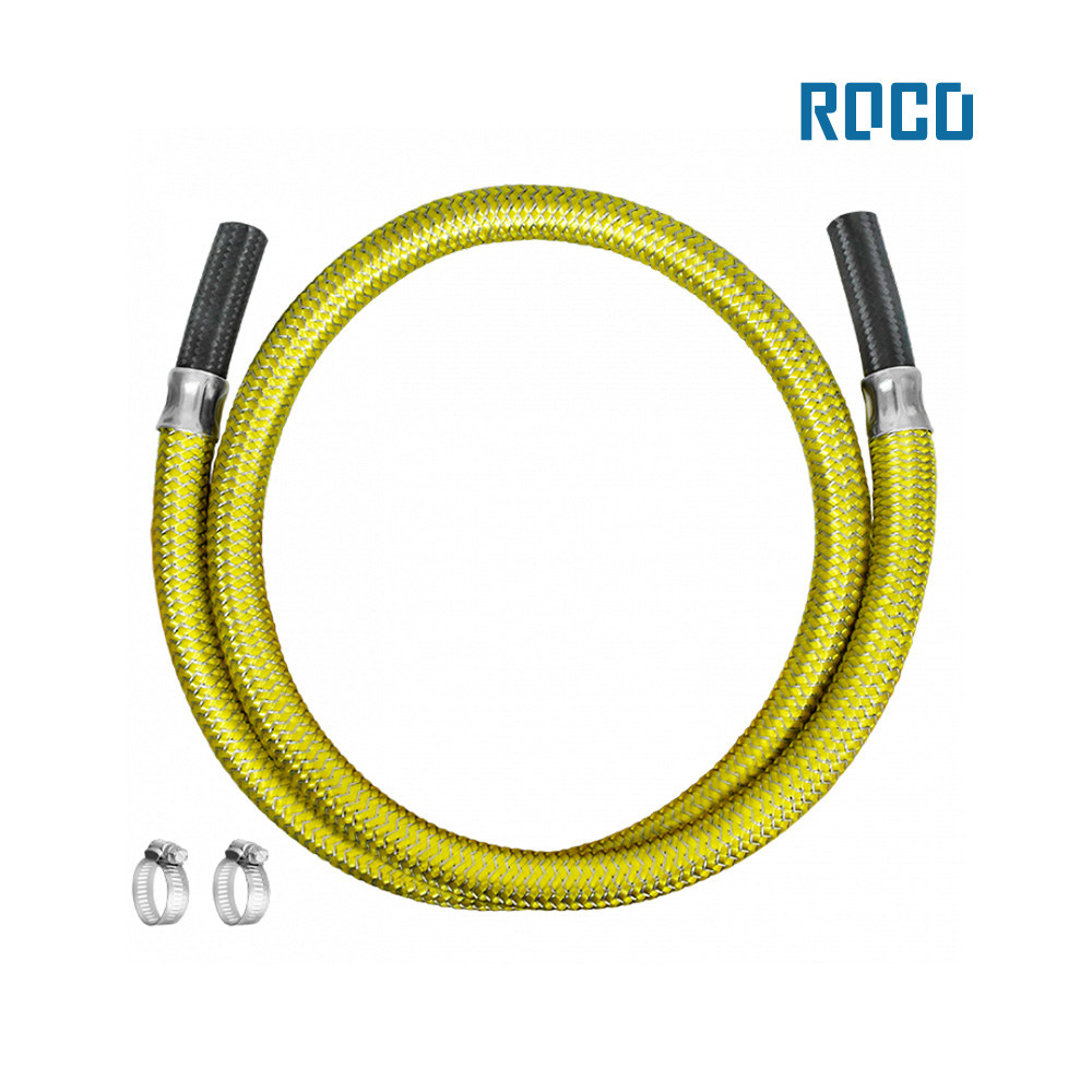 MANGUEIRA ROCO P/GAS ( LIGACAO FLEXIVEL ) 3/8”TMX3/8”TM 1,50 METRO