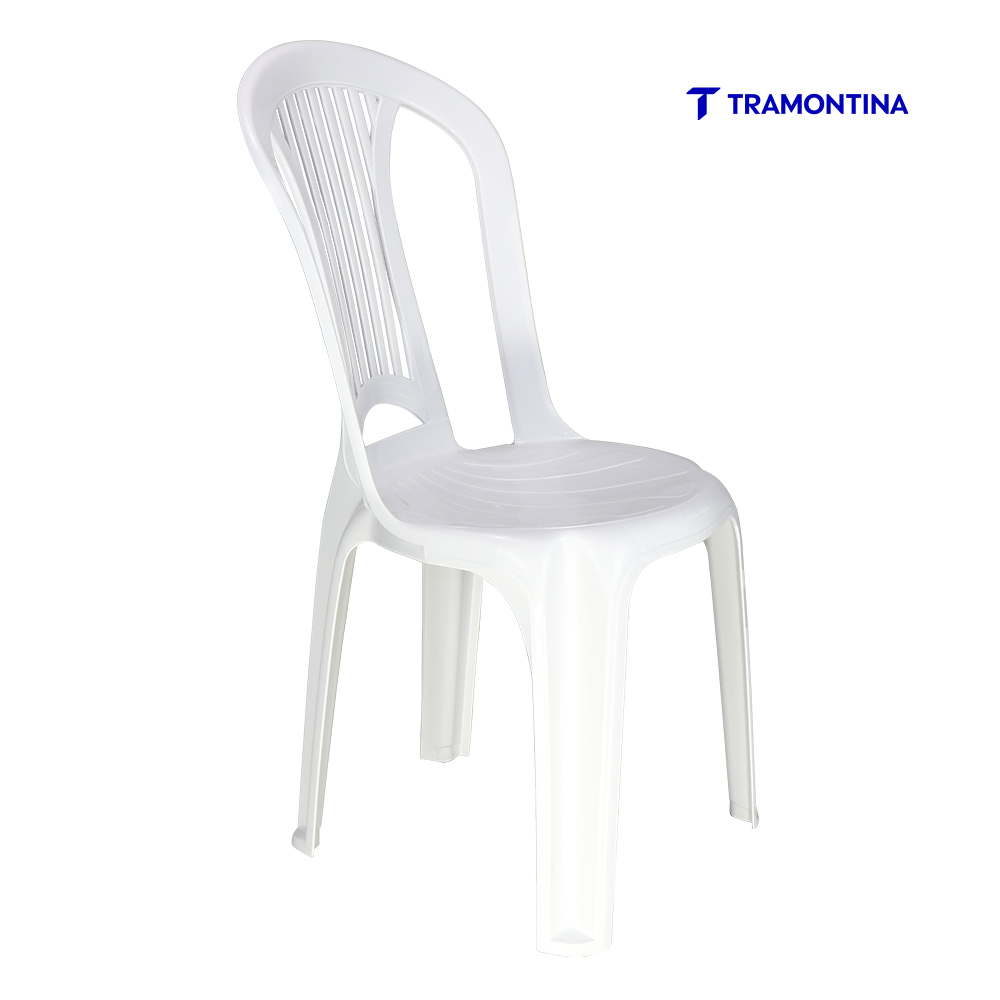 CADEIRA TRAMONTINA PLASTICA ATLANTIDA BRANCA