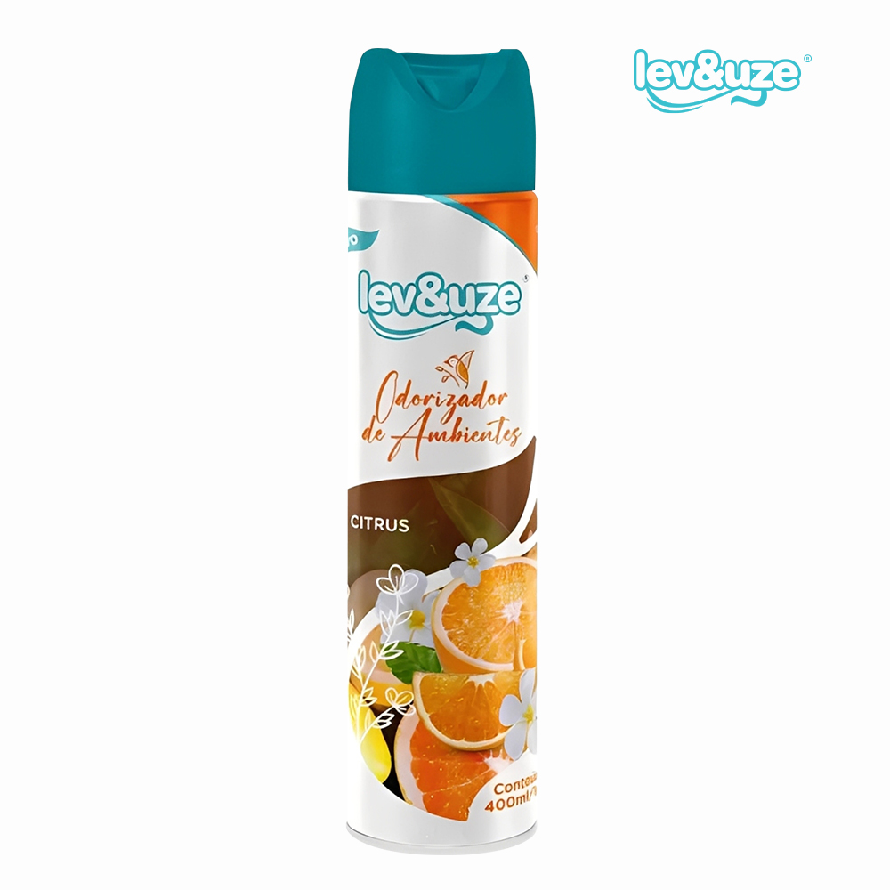 ODORIZADOR LEV&UZE CITRUS SPRAY 400ML/180G
