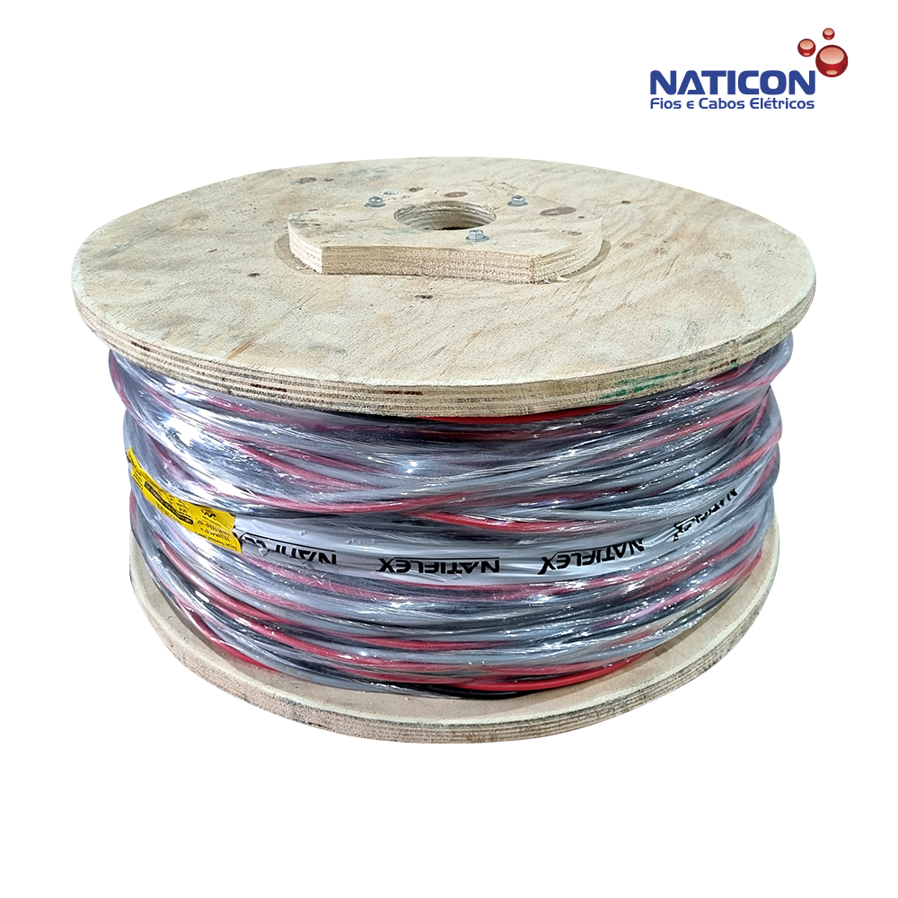 CABO NATICON QUADRUPLEX 10MM² ALUMINIO 3X1X10 300M