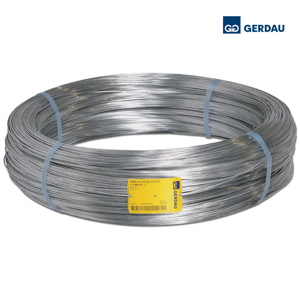 ARAME GERDAU MACIO (BWG 18) 1,24MM GALVANIZADO