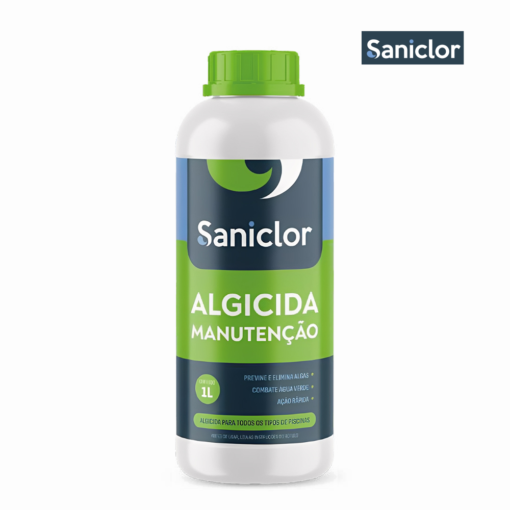 ALGICIDA SANICLOR P/PISCINA MANUTENCAO 1L